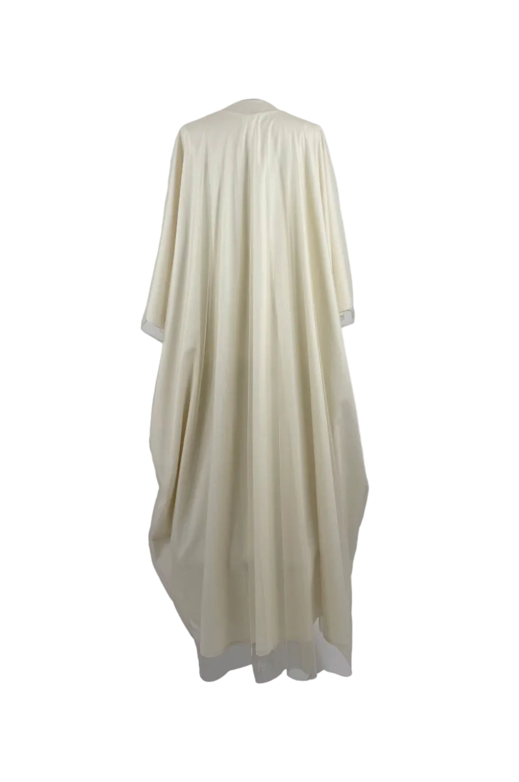 Abaya tulle birds