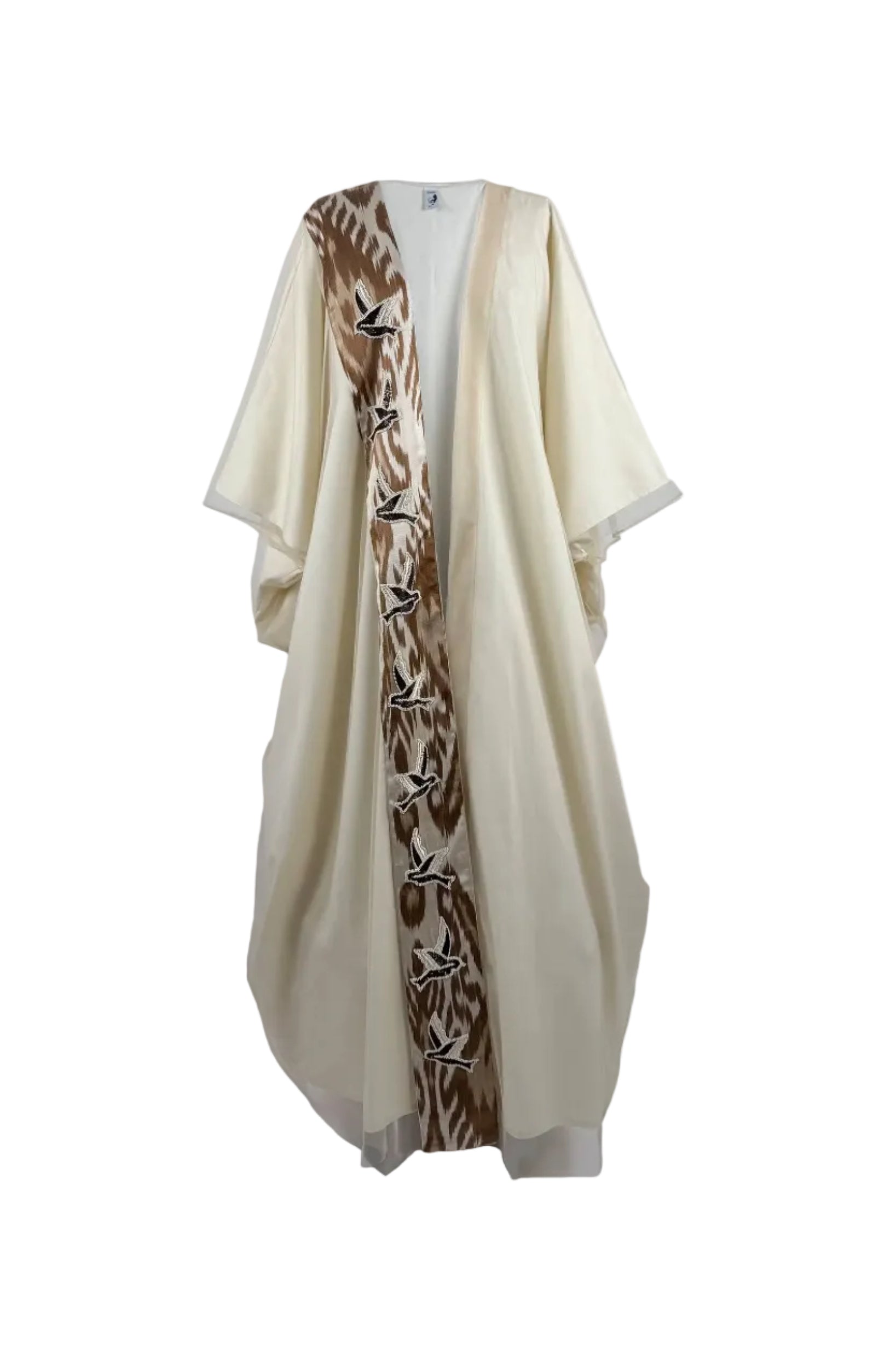 Abaya tulle birds