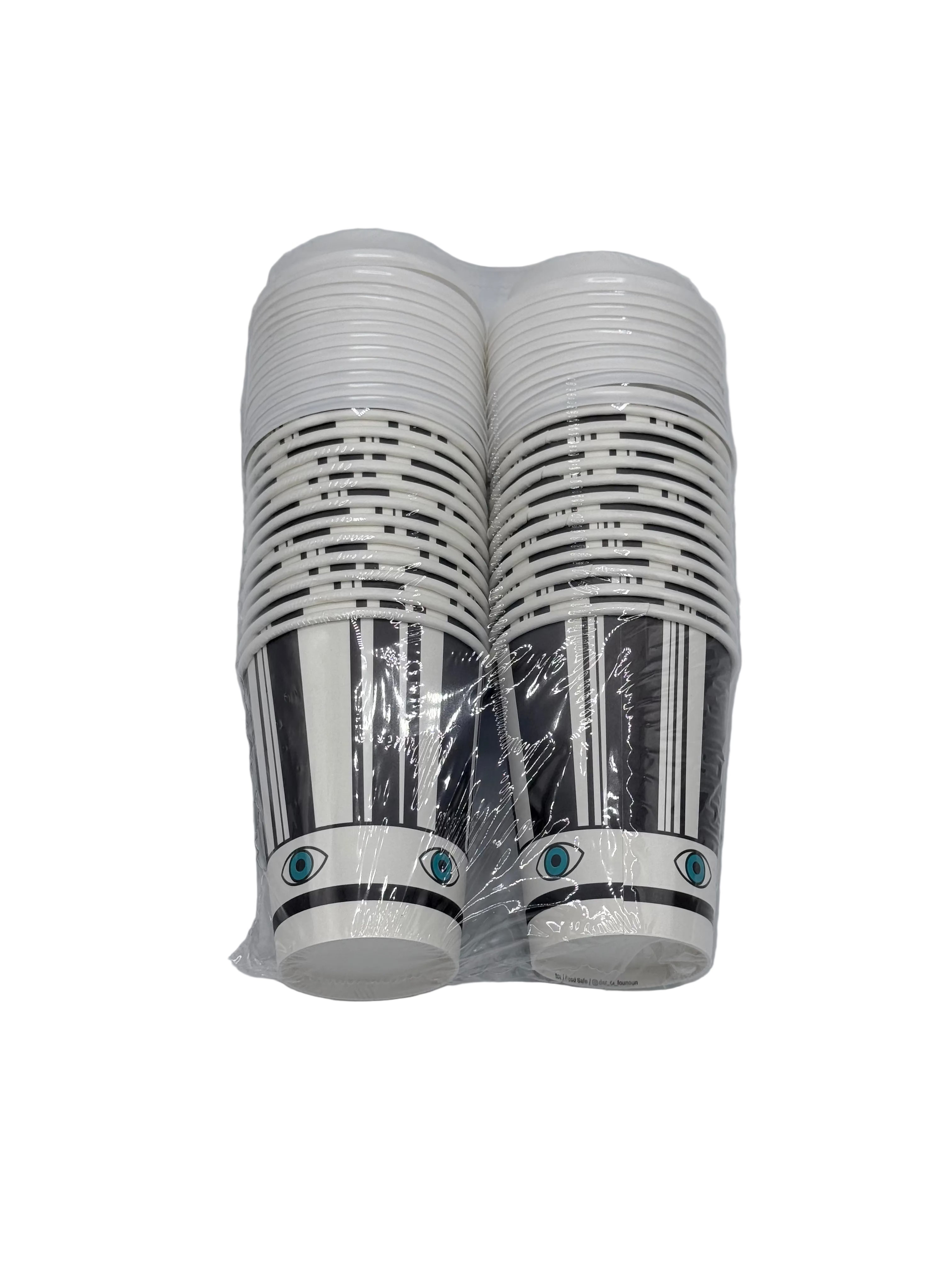 Blue eye paper cups