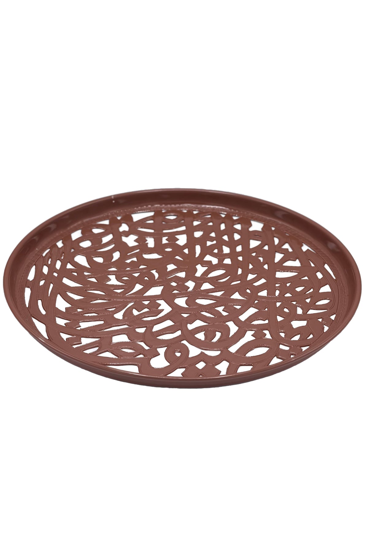 Round calligraphy tray