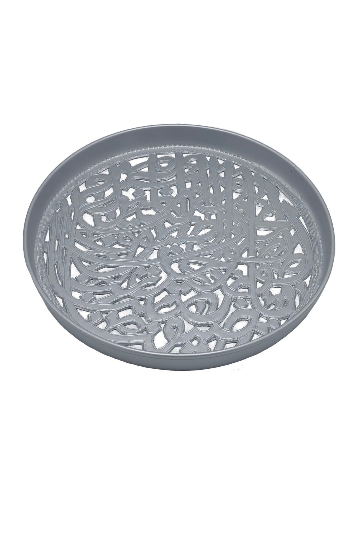 Round calligraphy tray