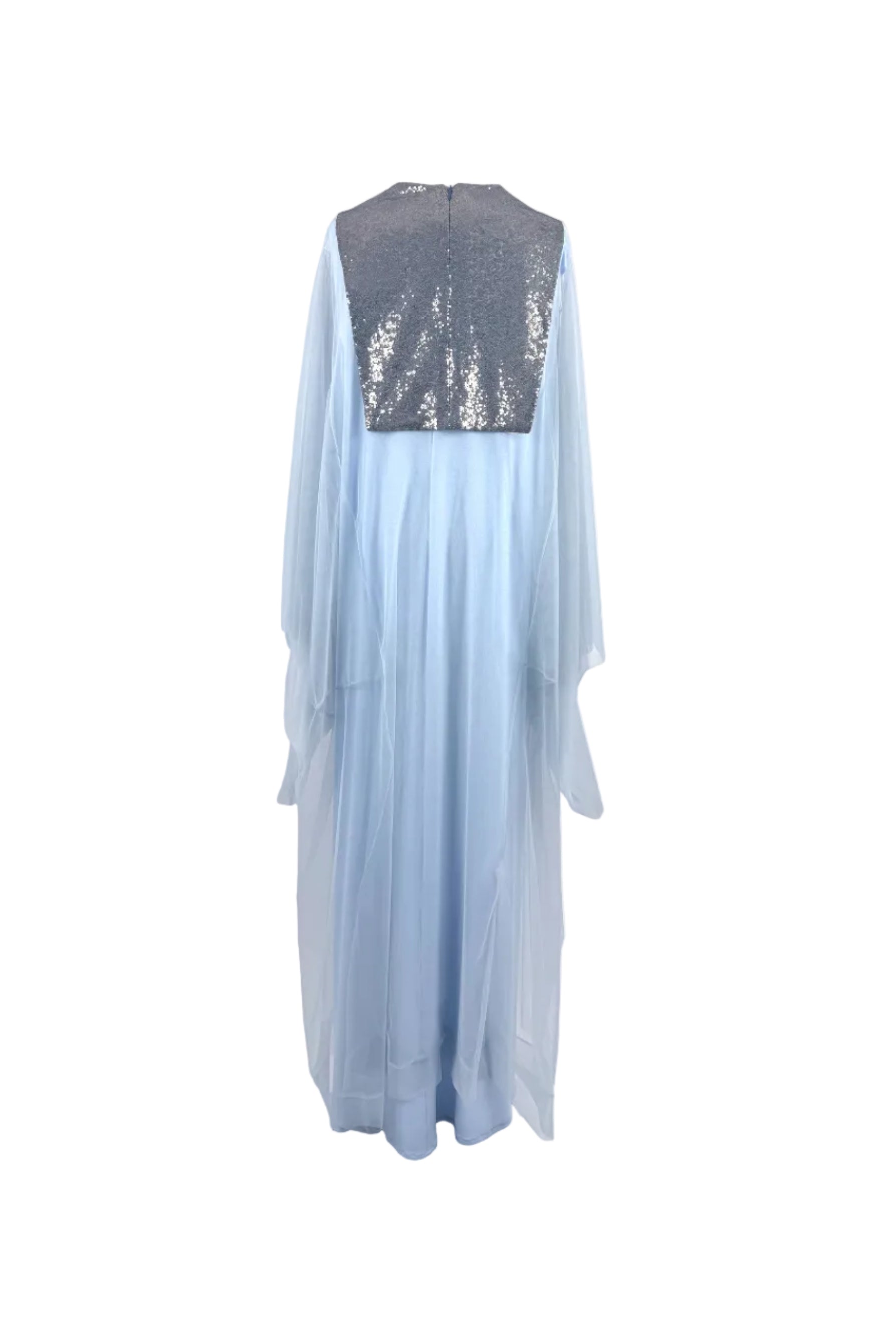 Fish abaya dress tulle