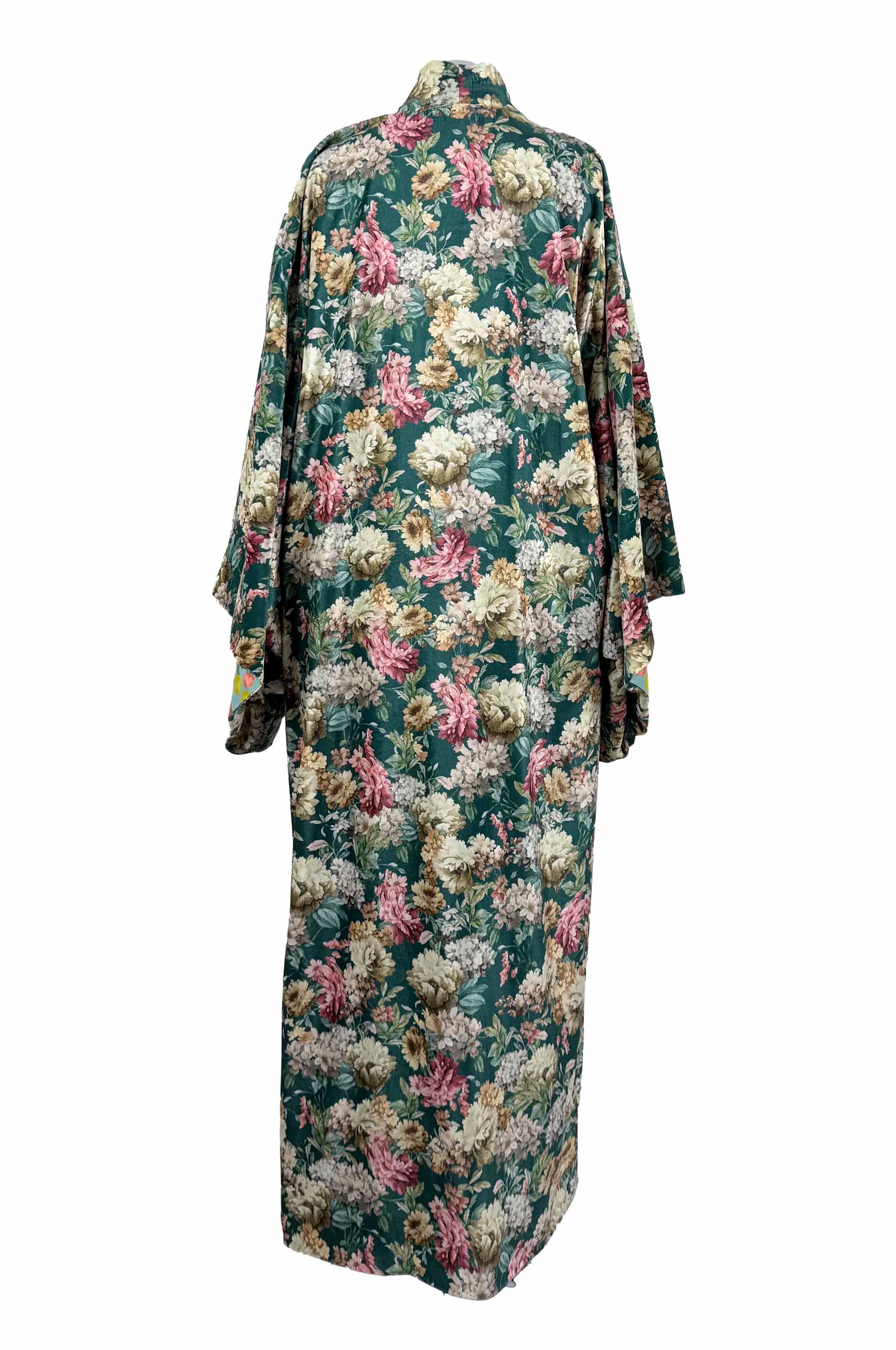 Kimono velvet floral print 3