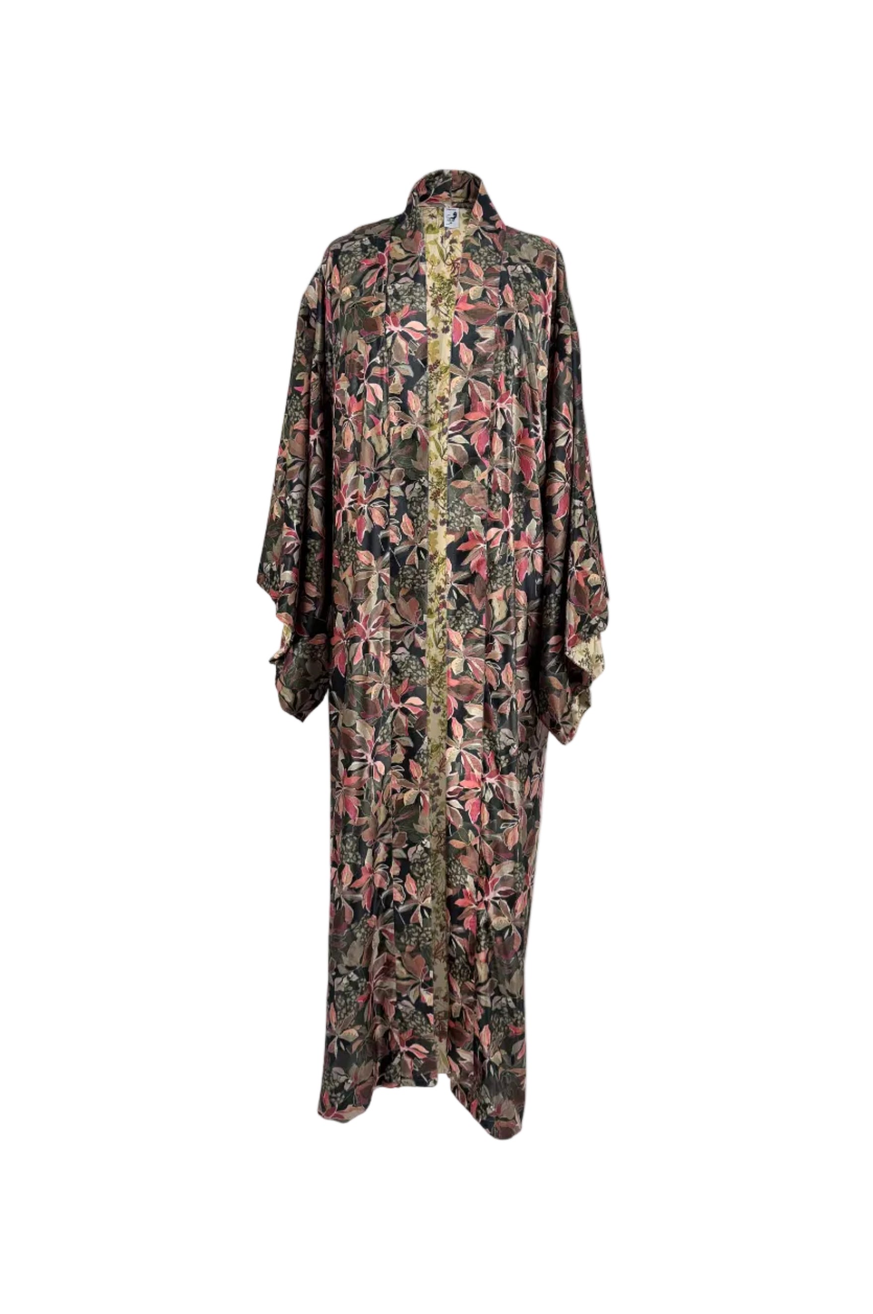 Kimono velvet flora print2