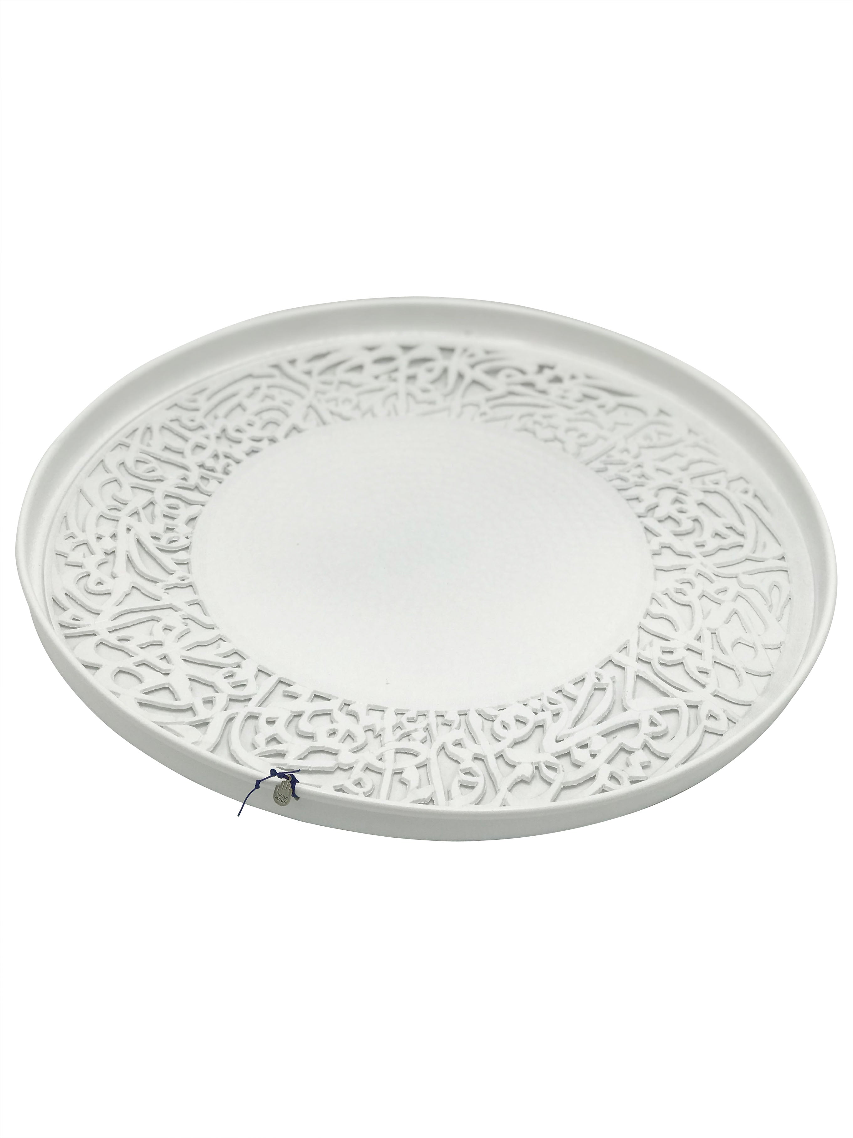 Round half calligraphy tray