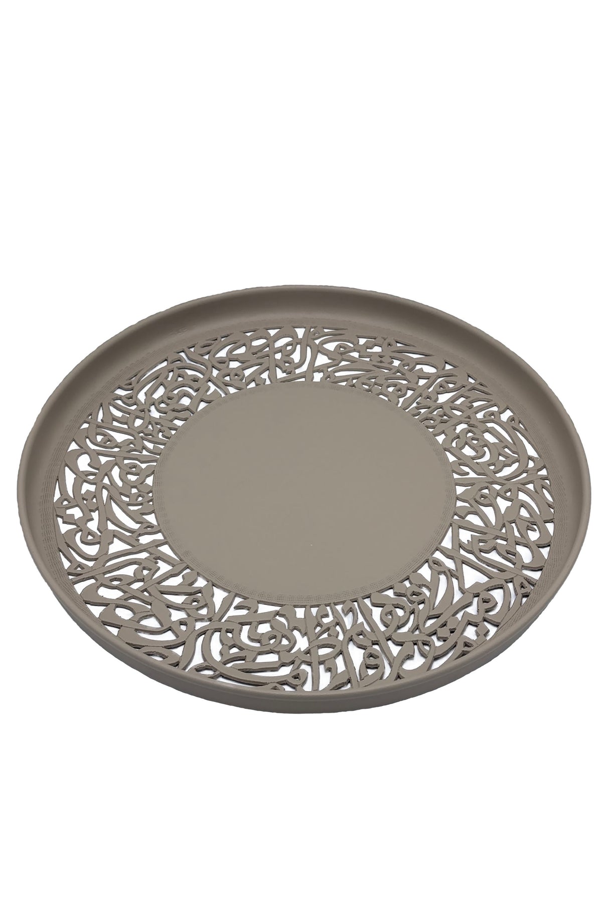 Round half calligraphy tray