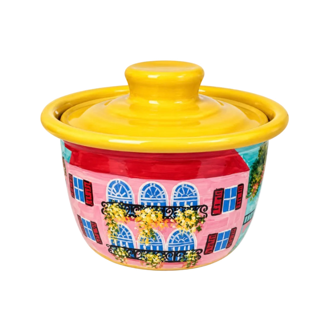 Lebanese Houses mini pot