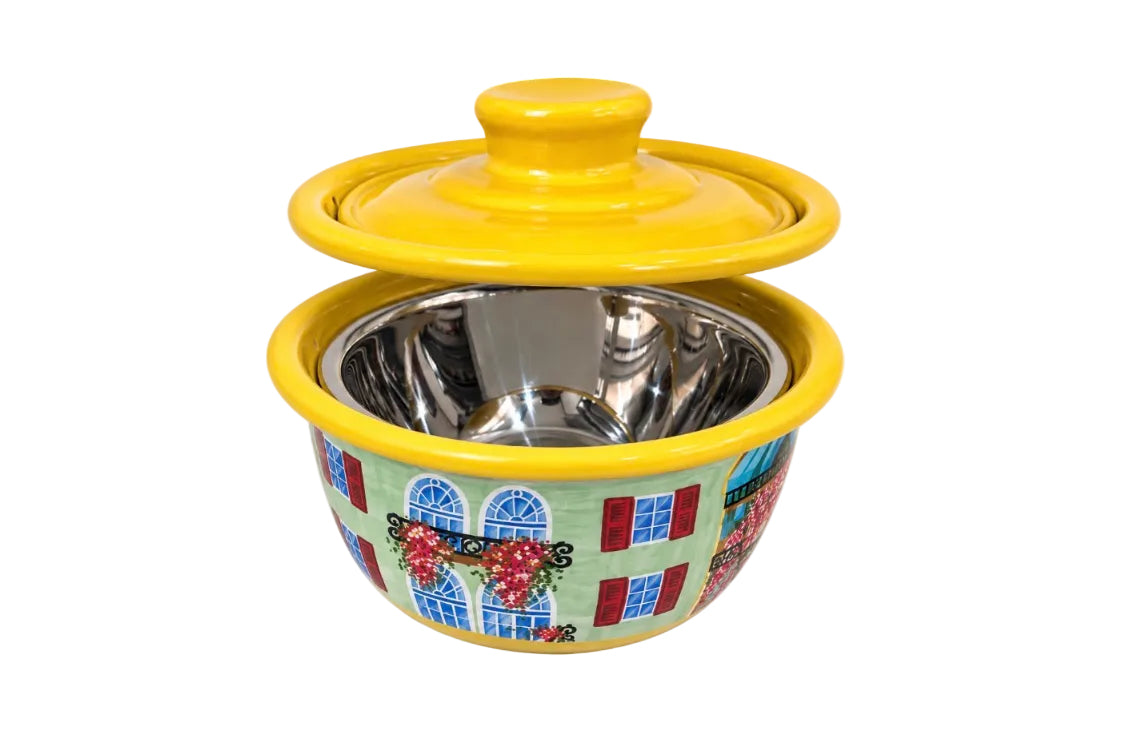 Lebanese Houses mini pot