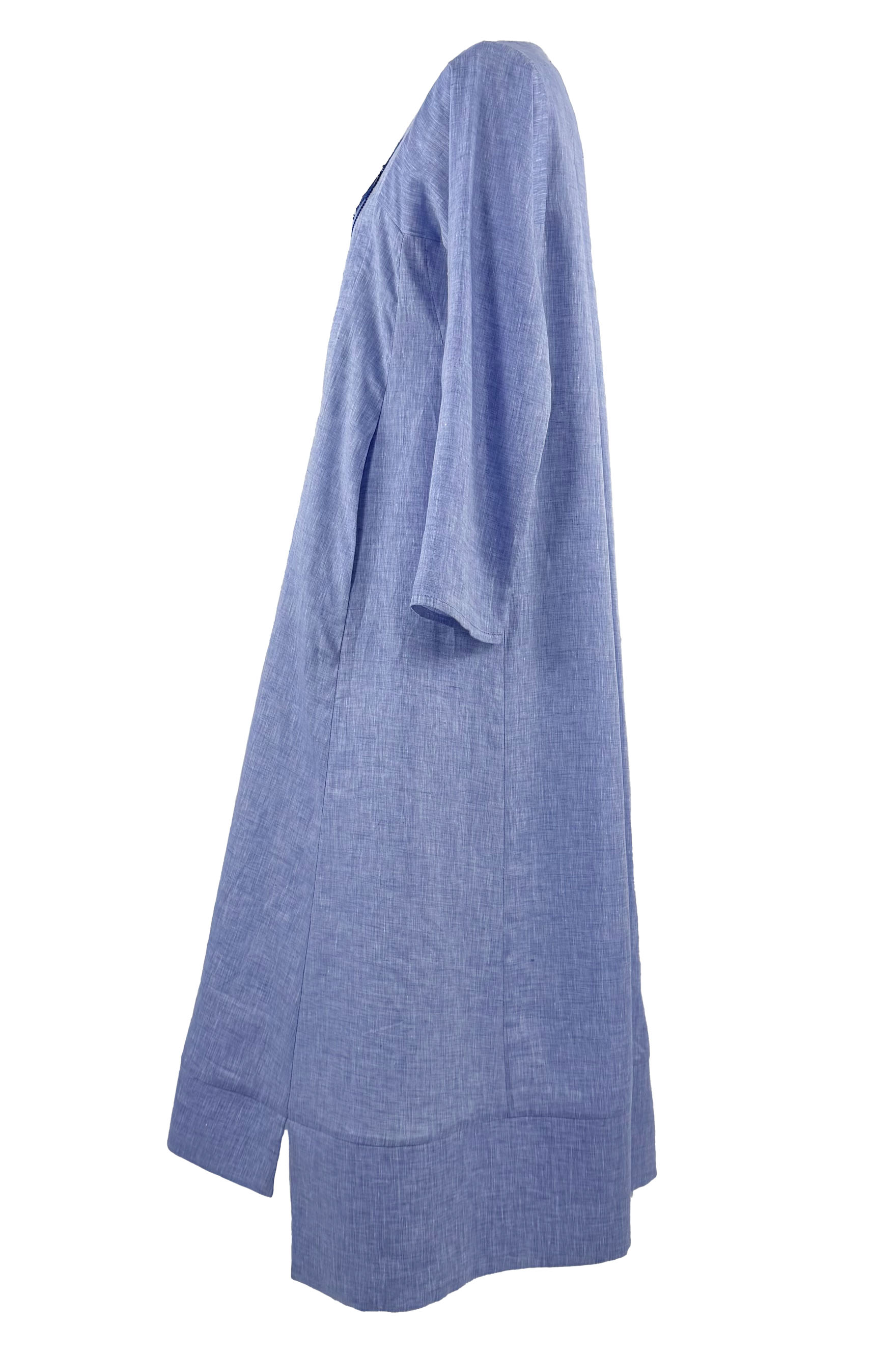 Linen floral jalaba