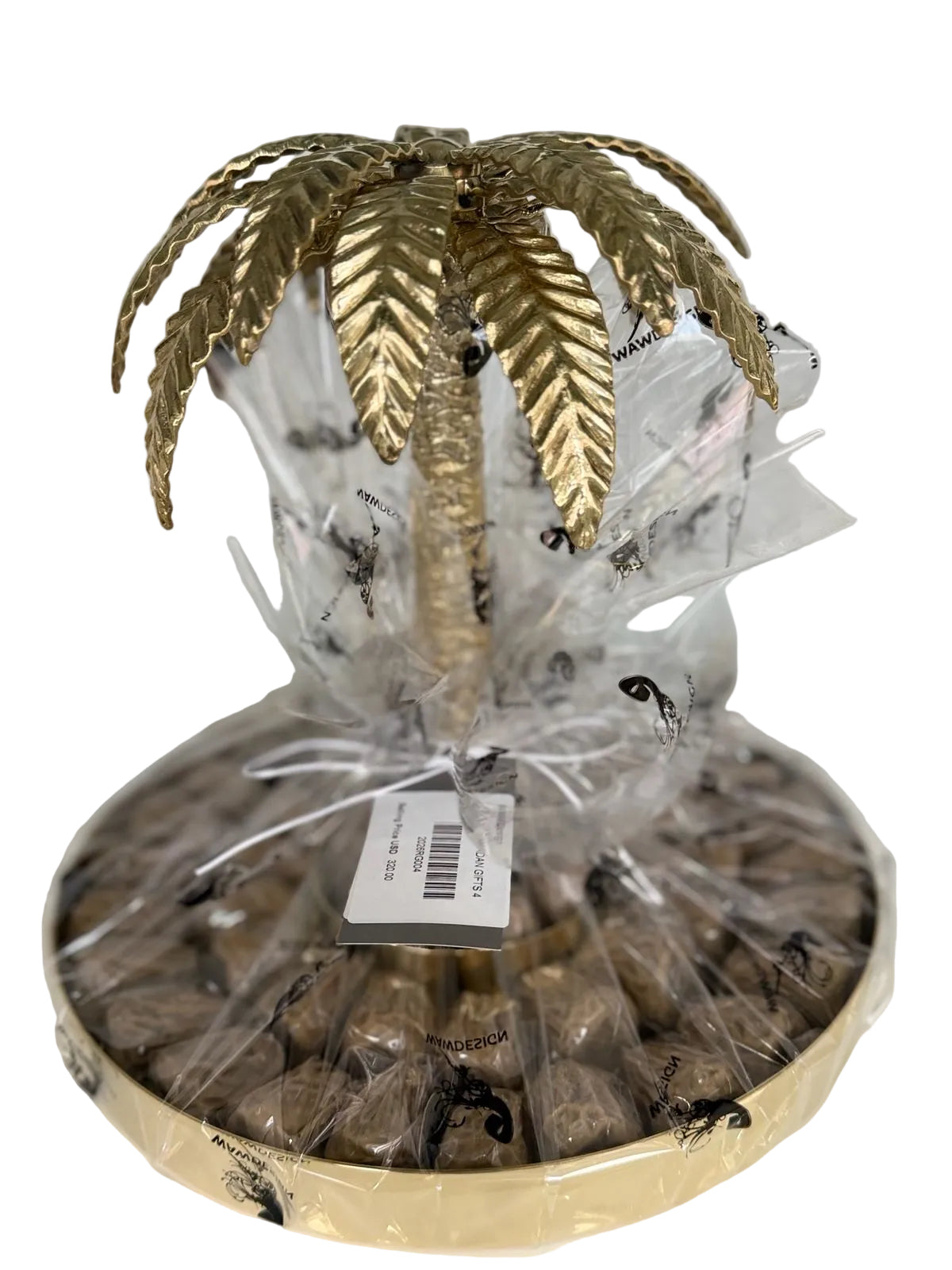 Palm tree plate